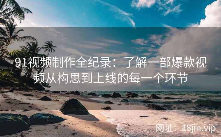 91视频制作全纪录：了解一部爆款视频从构思到上线的每一个环节